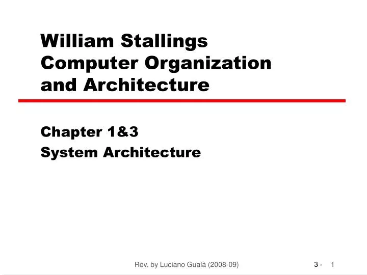 william stallings computer organization and architecture