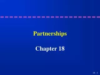 partnerships