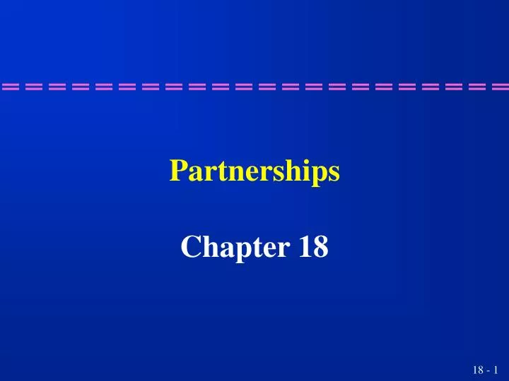 partnerships