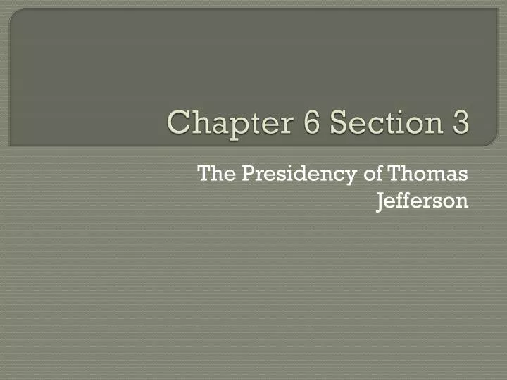 chapter 6 section 3