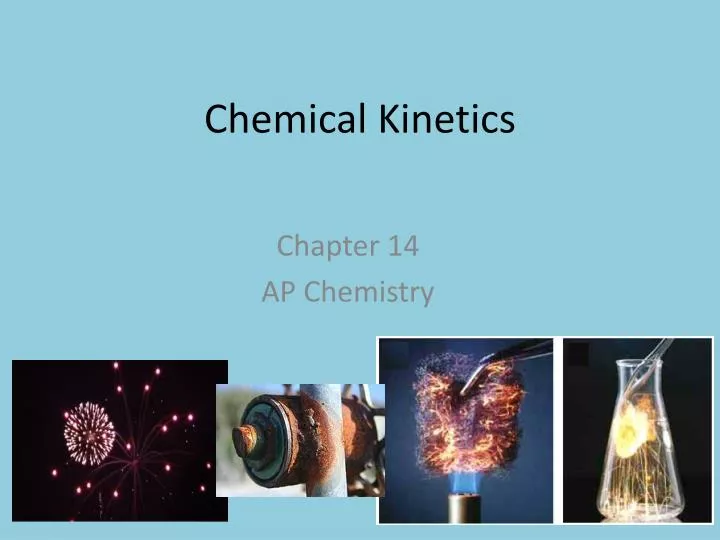 chemical kinetics