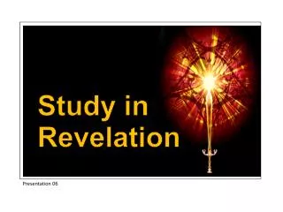 Study in Revelation