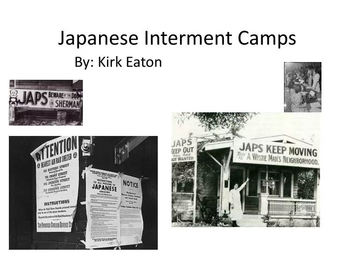 japanese interment camps