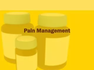 Pain Management