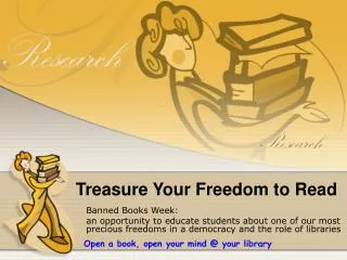Treasure Your Freedom to Read