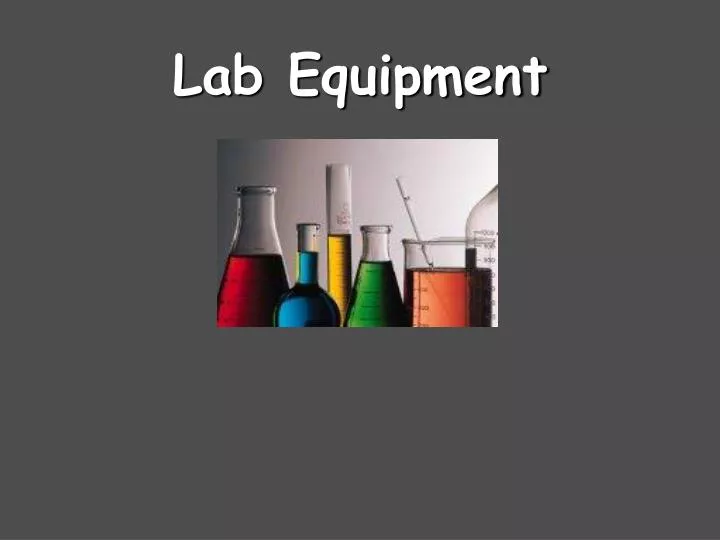 lab equipment