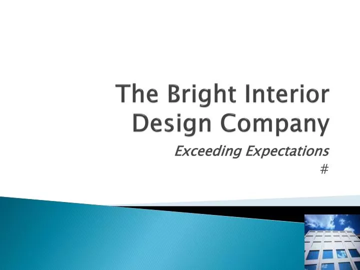 the bright interior design company