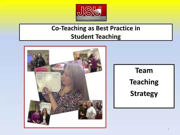 co teaching as best practice in student teaching