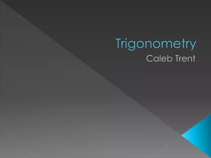 trigonometry