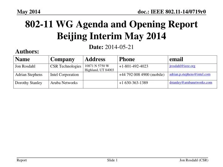 802 11 wg agenda and opening report beijing interim may 2014