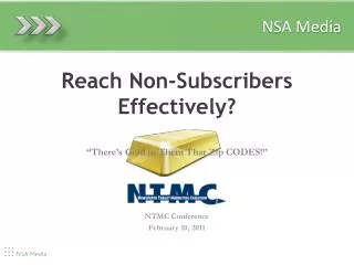 Reach Non-Subscribers Effectively?