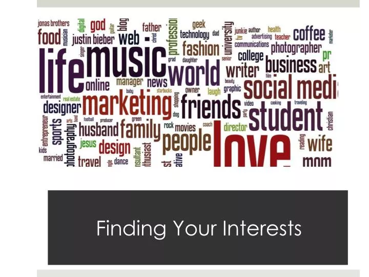 finding your interests