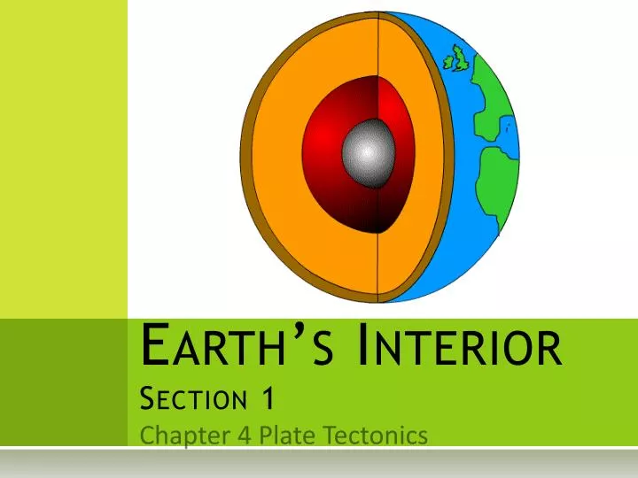 earth s interior section 1