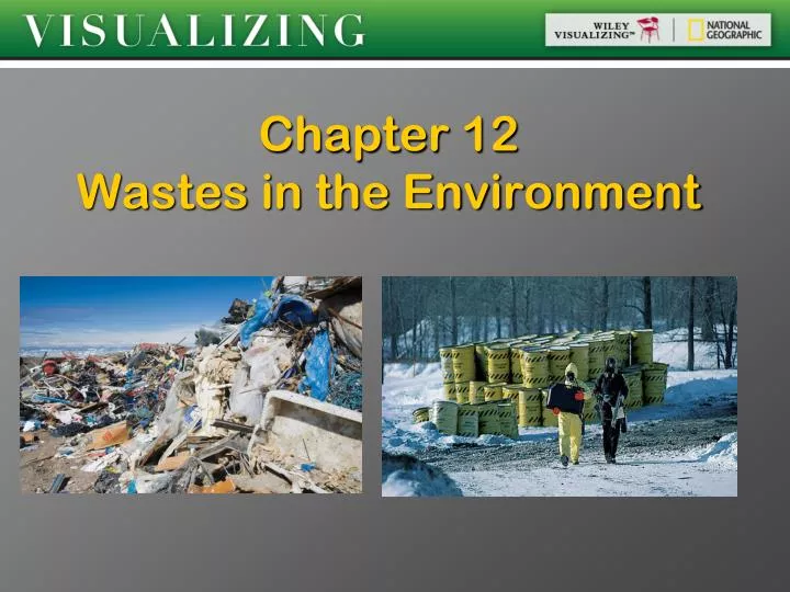 chapter 12 wastes in the environment