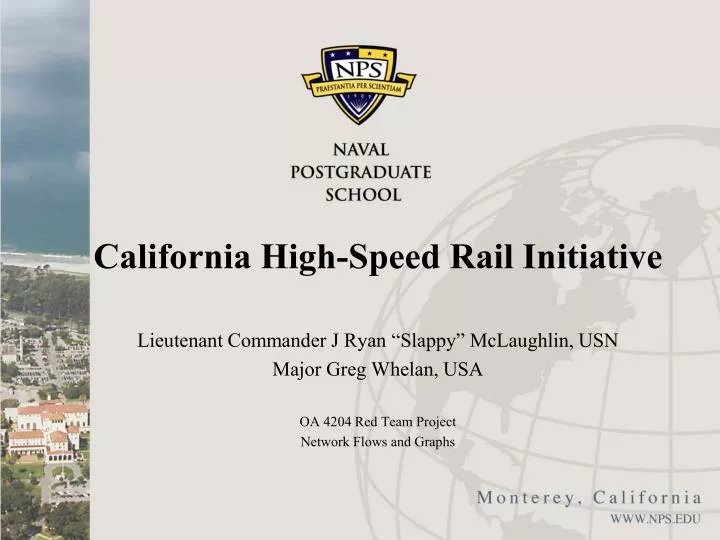 california high speed rail initiative