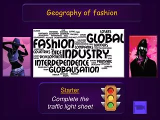 Geography of fashion