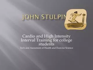 John Stulpin