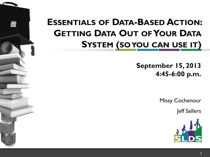 essentials of data based action getting data out of your data system so you can use it