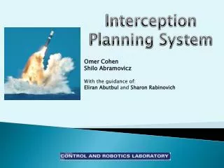 Interception Planning System