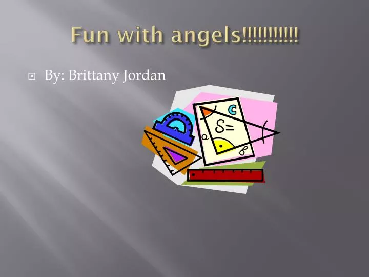 fun with angels