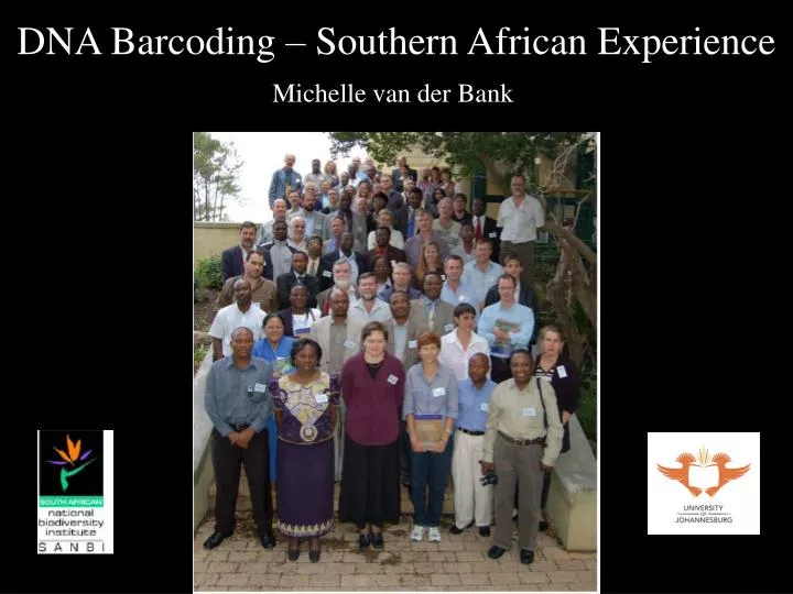 dna barcoding southern african experience