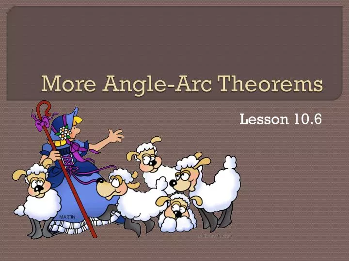 more angle arc theorems