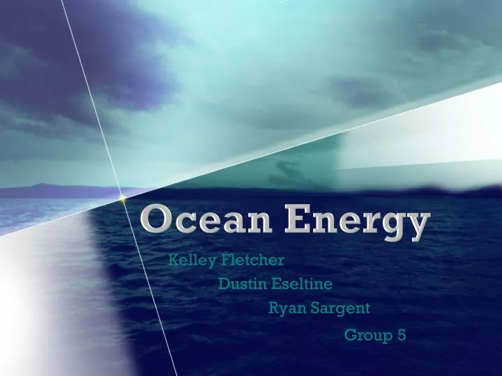 ocean energy