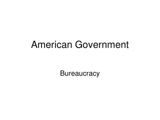 American Government