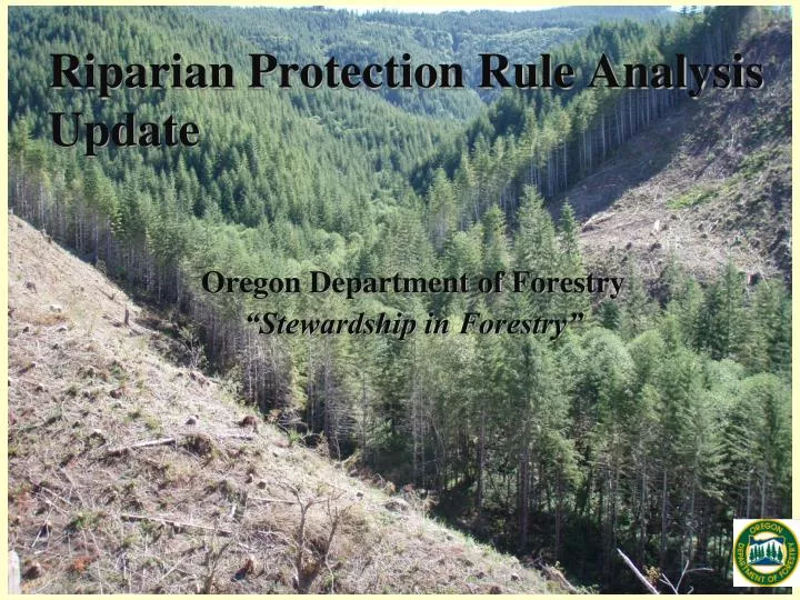 riparian protection rule analysis update