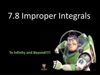 7.8 Improper Integrals