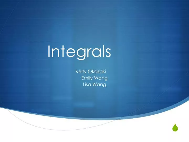 integrals