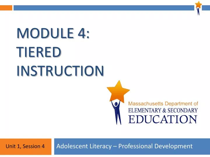 module 4 tiered instruction