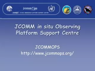 JCOMM in situ Observing Platform Support Centre