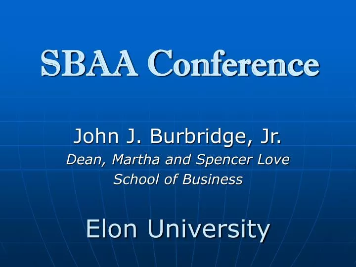 sbaa conference