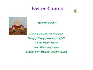 Easter Chants