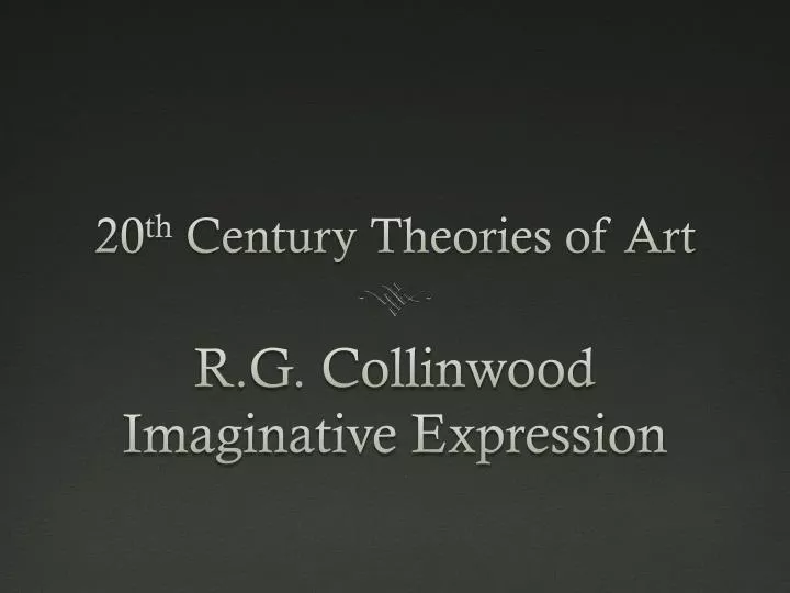 20 th century theories of art