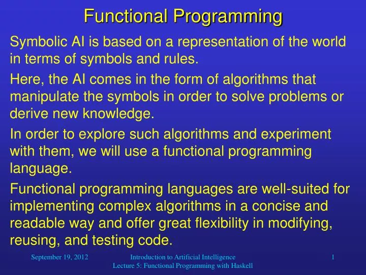 functional programming