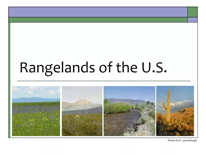 rangelands of the u s
