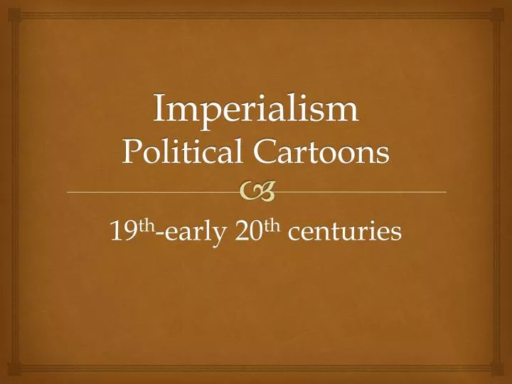 imperialism political cartoons