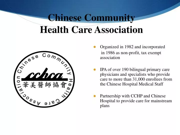 chinese community health care association