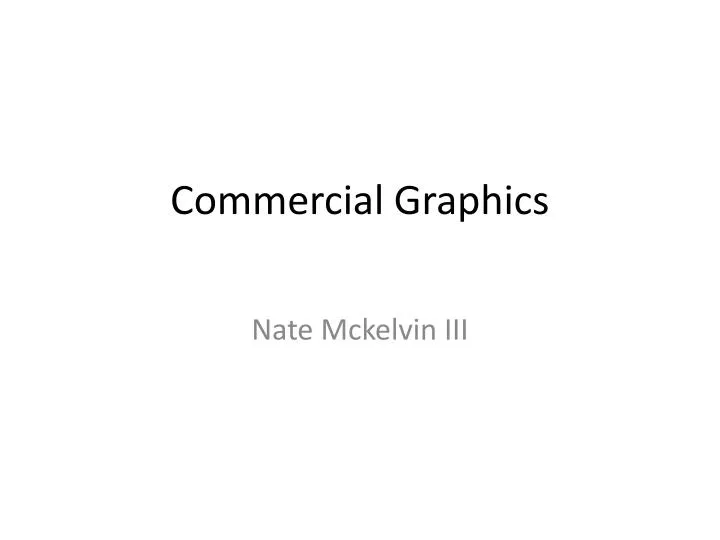 commercial graphics