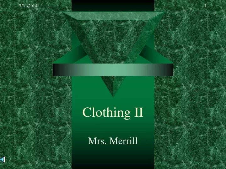 clothing ii
