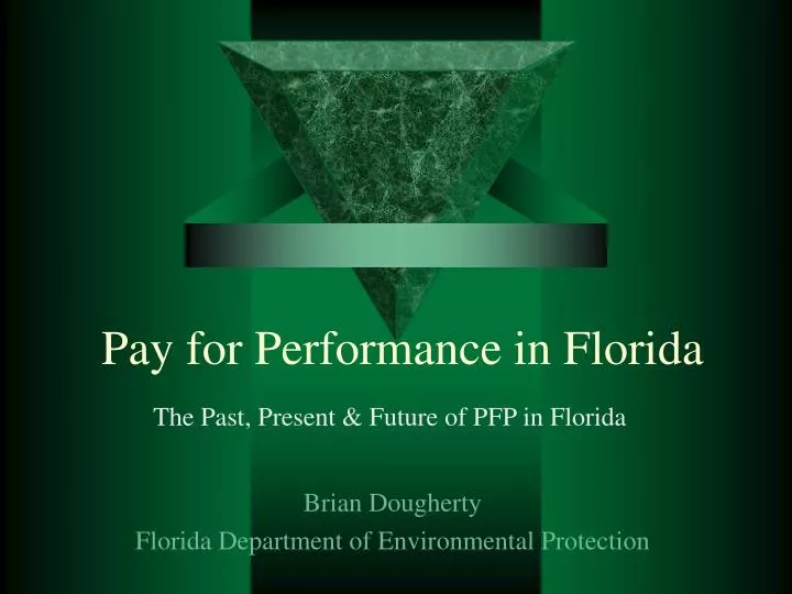 pay for performance in florida