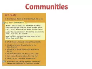 Communities