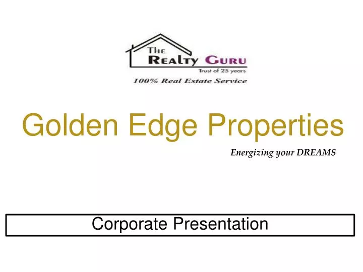 golden edge properties