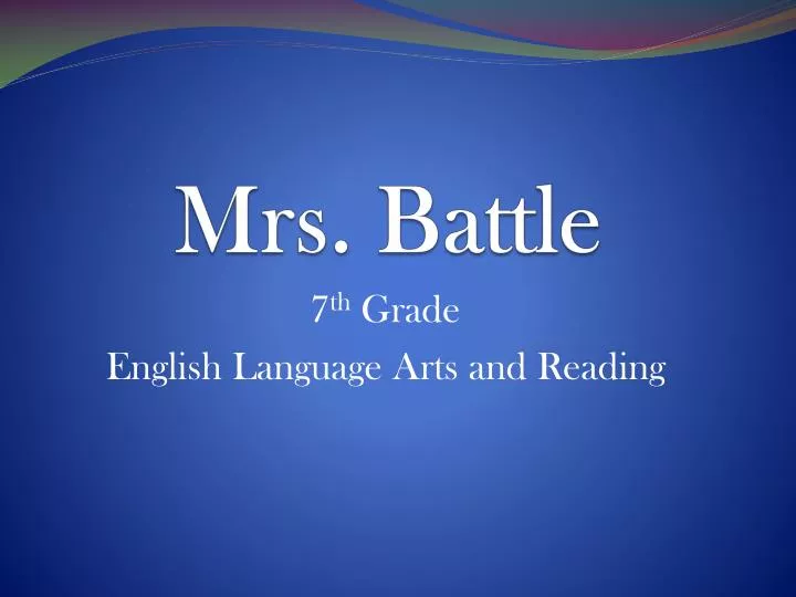 mrs battle