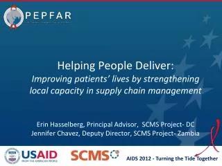 Helping People Deliver:
