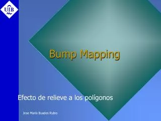 bump mapping