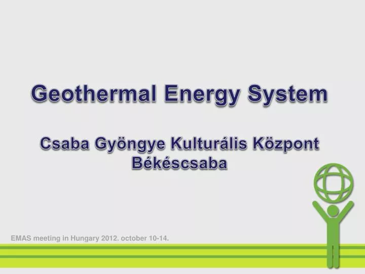 geothermal energy system csaba gy ngye kultur lis k zpont b k scsaba