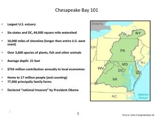 chesapeake bay 101